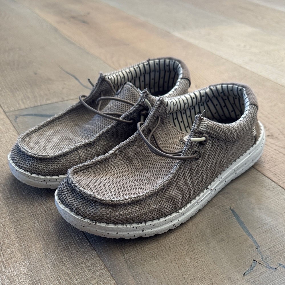Hey Dude Tan Loafers